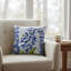 Coussin Blue Bonnets 18 po x 18 po
