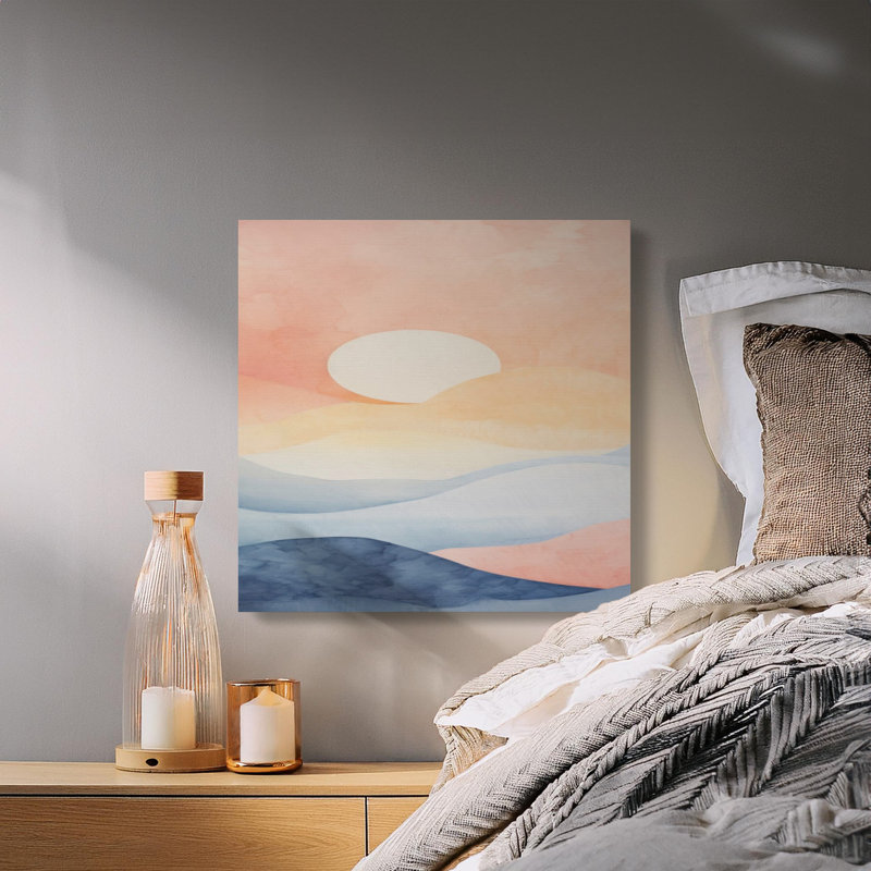 1 Piece Wrapped Canvas Wall Art Set, 15.24 cm H x 15.24 cm W