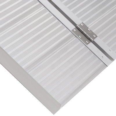 HomCom Metal Foldable Portable Ramp