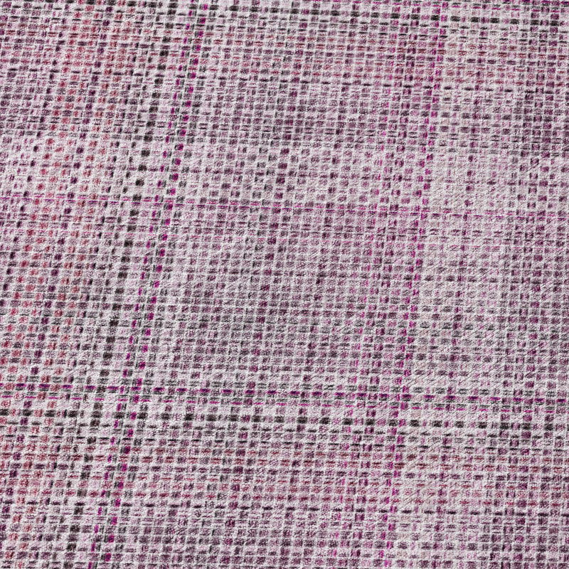 Tapis intérieur / extérieur lavable à la machine Chantille ACN2884, Rose, 9 pi x 12 pi