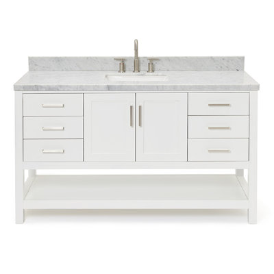 Magnolia Bath Vanity Rectangular Basin S061SCWRV