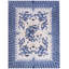 Tapis ningxia antique à cinq griffes chinois