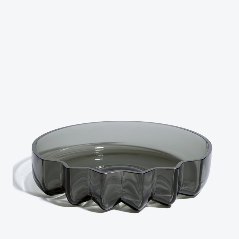 PULSE Decorative Tray, Smoke