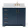 Freitas 42'' Solid Wood Single Bathroom Vanity with 1.5'' Carrara Marble Top