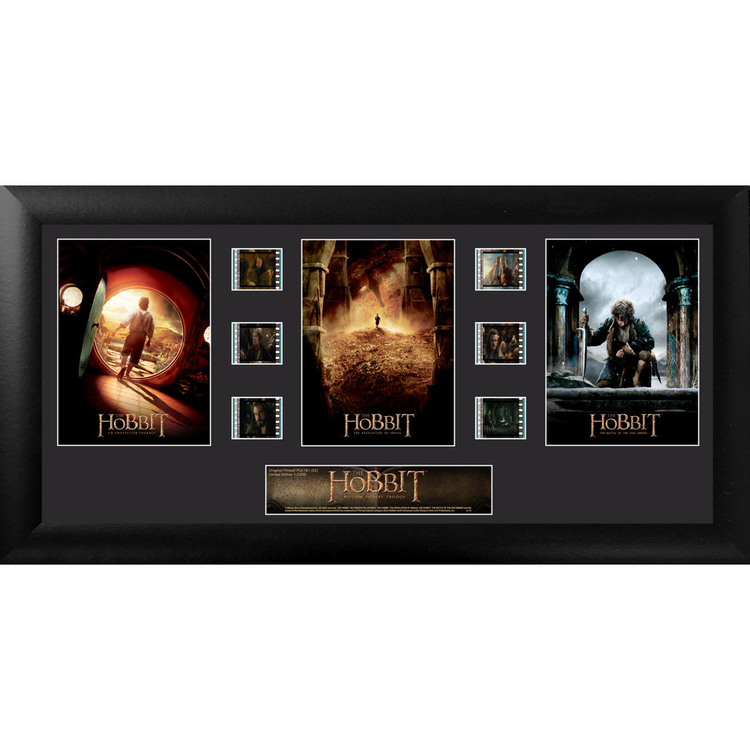 The Hobbit Trilogy FilmCells Framed Limited Edition Wall Art - 6x Clips of Film Trend Setters