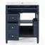 Ensemble de meuble-lavabo simple 30 po avec lavabo supérieur Fritsche