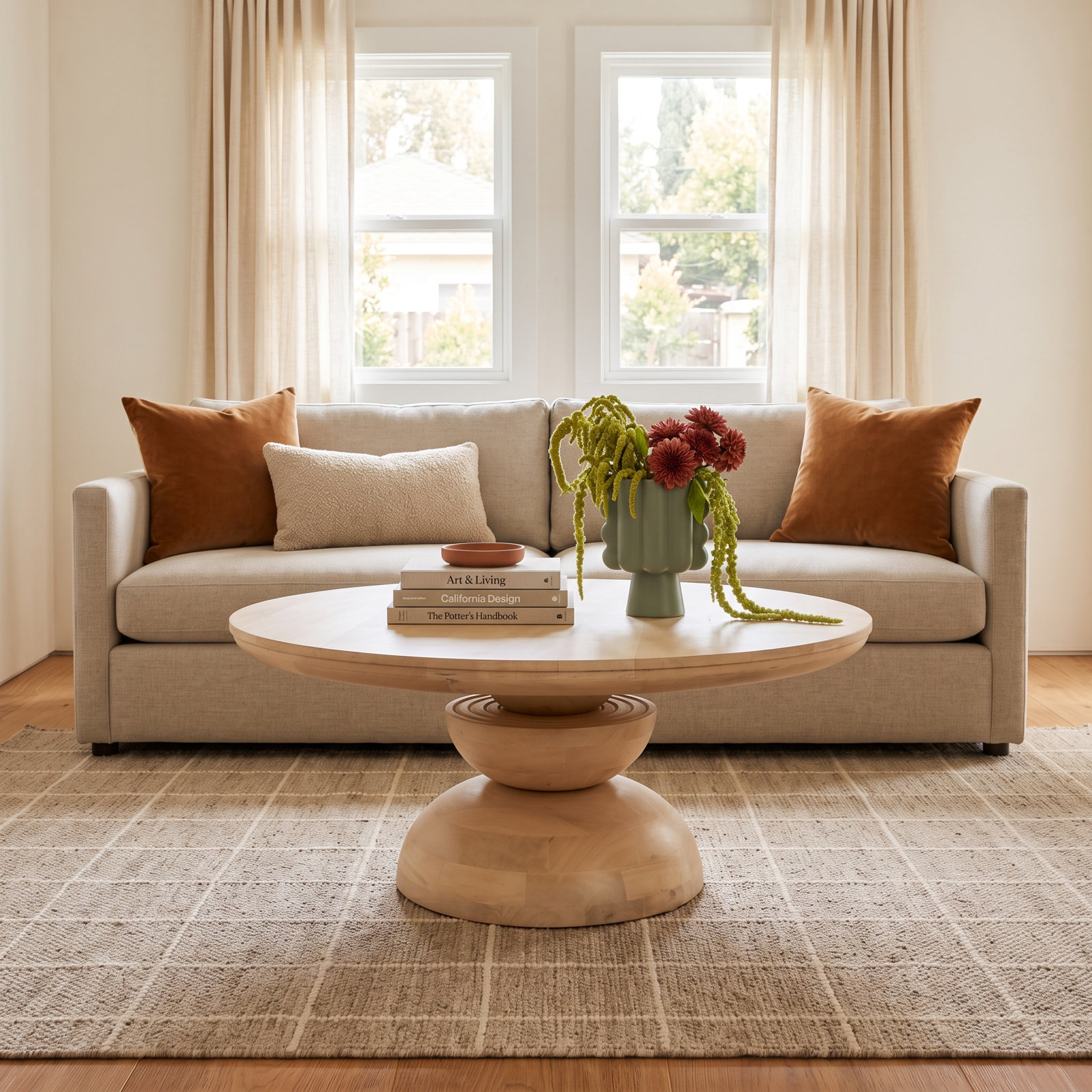 Solid Wood Single Coffee Table
