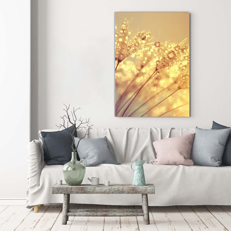 Dandelion Seeds - Wrapped Canvas Print