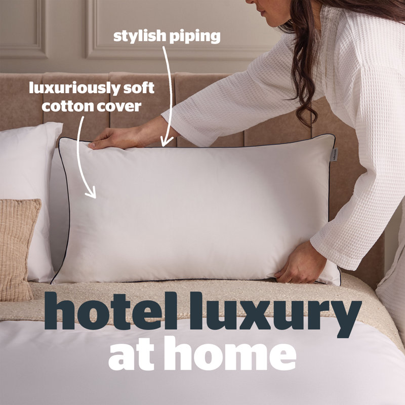 Silentnight Hotel Collection Soft as Down Pillow Soft Medium Support