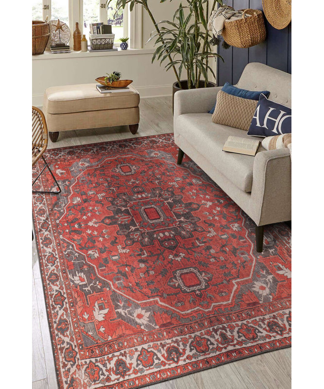 Tapis Caretta, Rectangle 3 pi 8 po x 5 pi 3 po