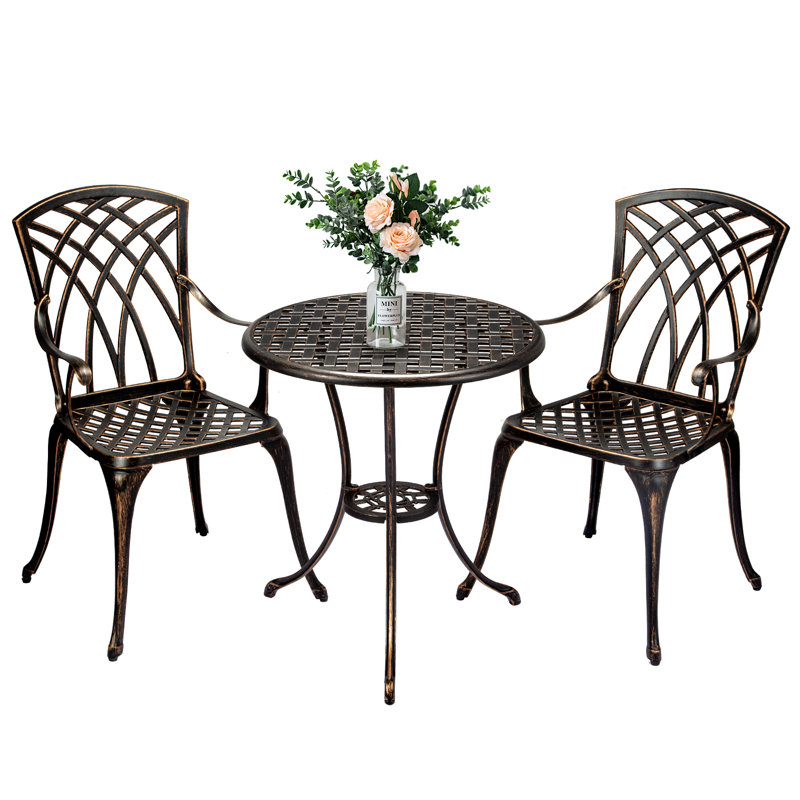 2 - Person Patio Dining Set with Round Table
