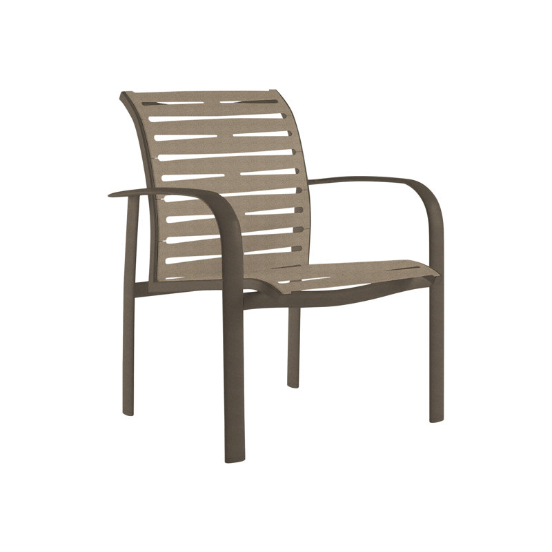 Laguna Beach EZ Span™ Outdoor Dining Armchair, Mocha, Moab
