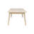 Unfinished Solid Wood Dining Table