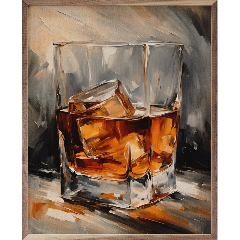 Verre à whisky, H 20 po x l 16 po