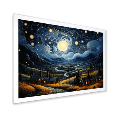 " Countryside Starry Countryside Night I "