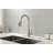 Single Handle High Arc Pull Out Kitchen Faucet,Single Level Stainless Steel Kitchen Sink Faucets With Pull Down Sprayer-118350855