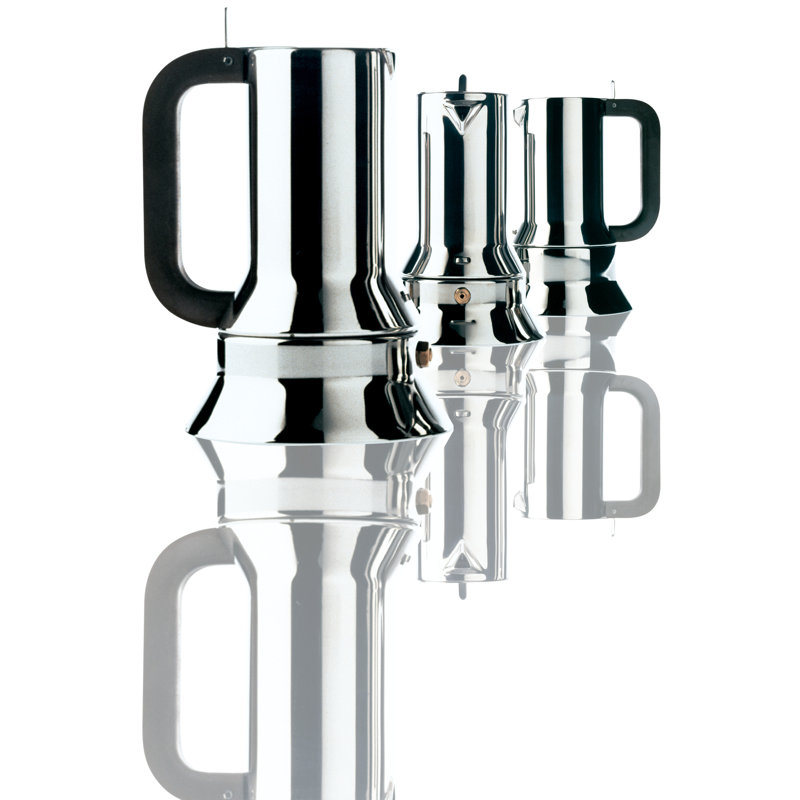 Alessi Stovetop Espresso Maker, 0.24 L