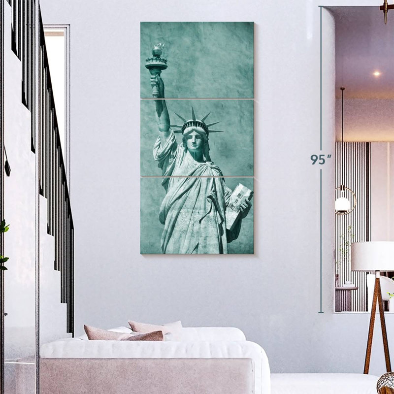Vintage Liberty Statue, 75" H x 36" W