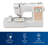 Lb5500 Combo Sewing & Embroidery Machine