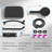 10" Black Rain Shower Head with Handheld, High Pressure-126061618