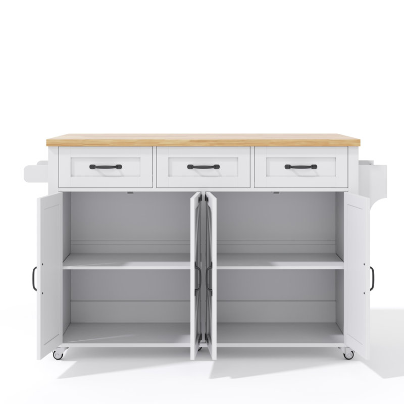 Wood Kitchen Island