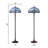Modesti 64"H Tiffany-Stained Glass Floor Lamp-22521371