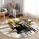 Doucette Abstract Ivory/Gold/Gray Area Rug