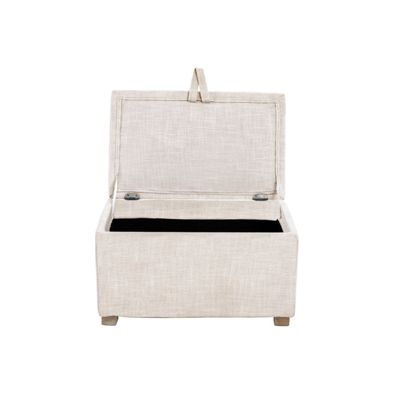 Gaia Serena Footstool, Oatmeal