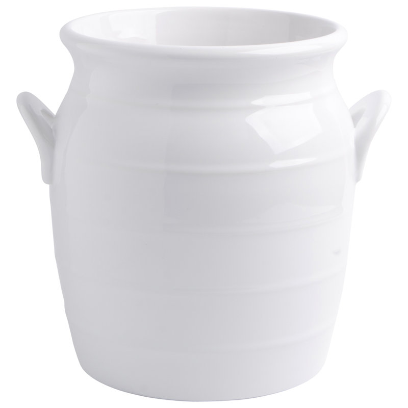 Ceramic / Porcelain Round Utensil Crock