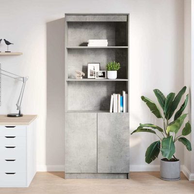 Highboard 70X35x180 Cm Engineered Wood