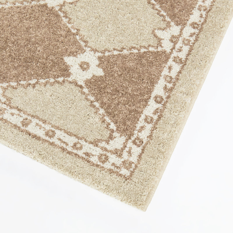Tapis brun clair Badian, 5'3" x 7'
