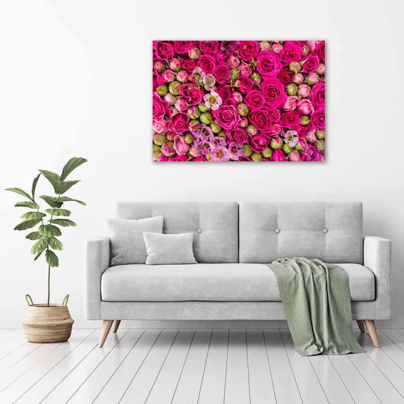 Roses - No Frame Print on Canvas