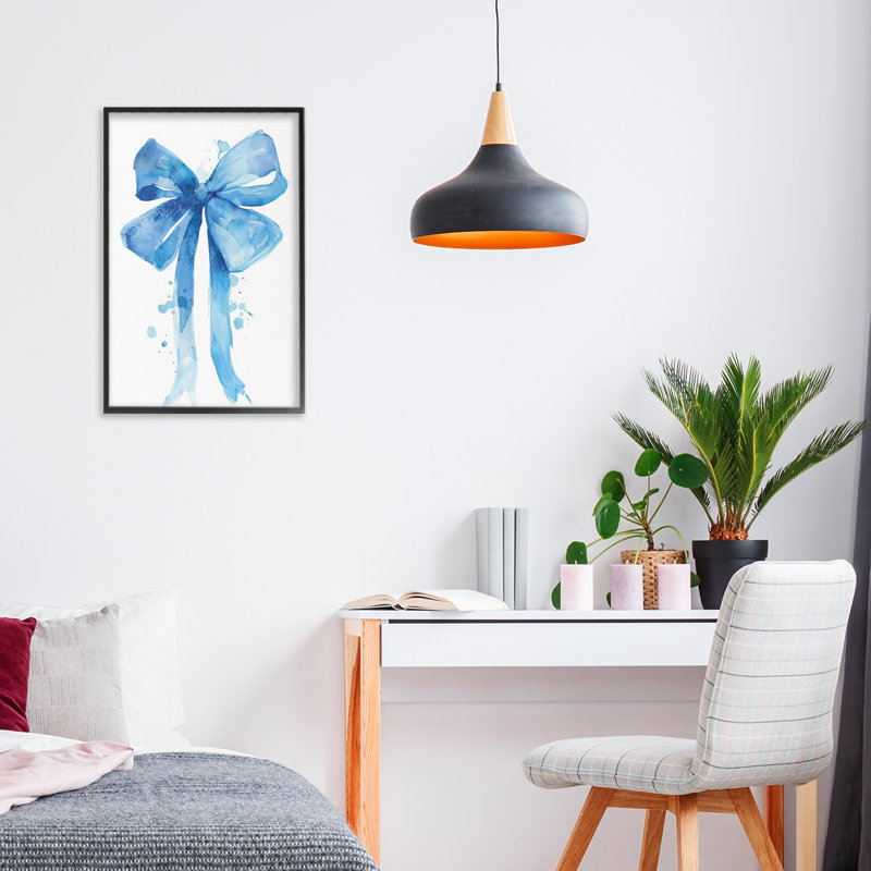 Illustration de l'arc de cloche bleue, estampe numérique, design par LSR Design Studio, H 18 po x l 12 po