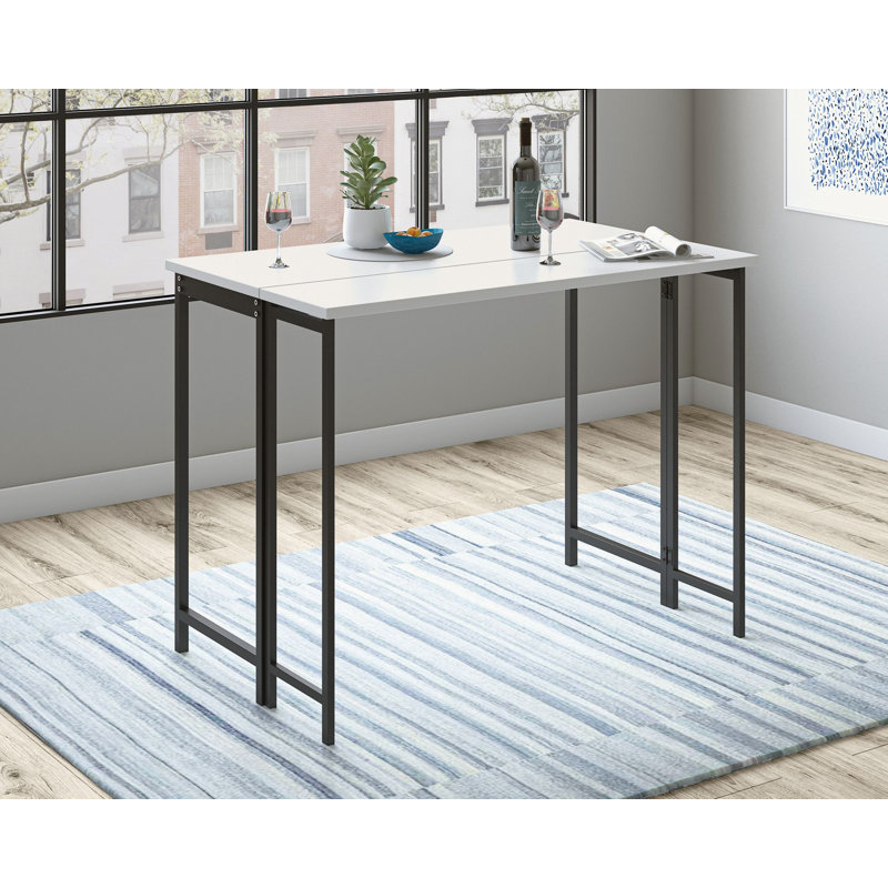 Table North Avenue avec abattant, Blanc