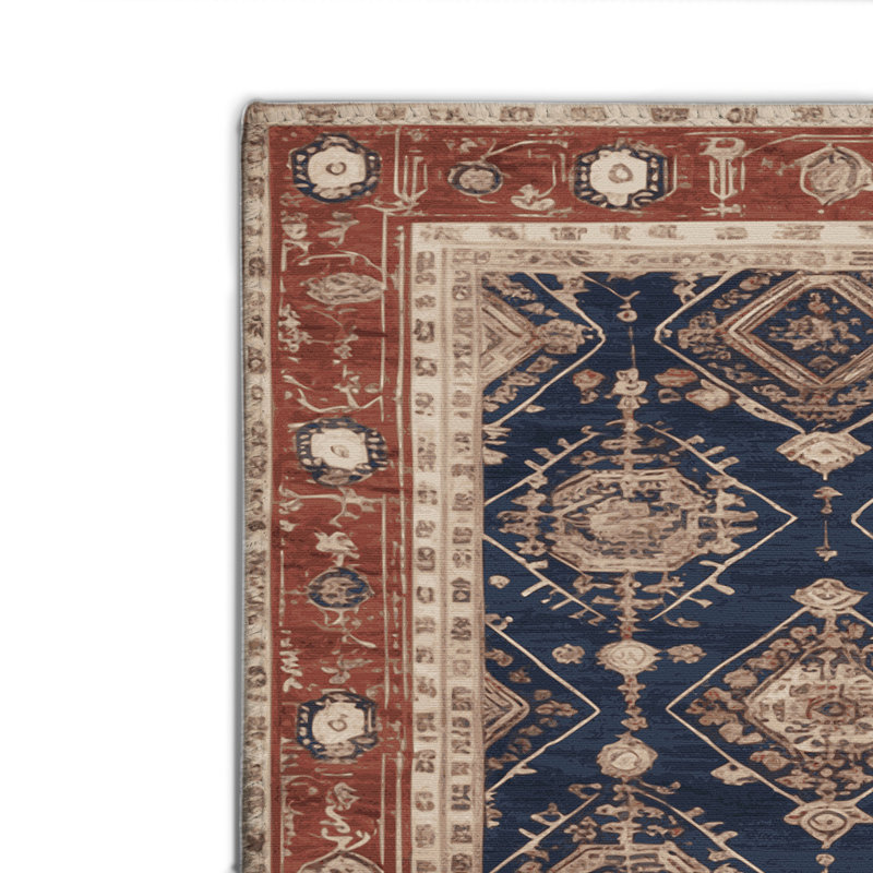 Tapis mauve intérieur et extérieur ArtDeco, Rectangulaire 8 pi x 10 pi