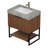 30" Integrated Rectangular Undermount Basin Without Drain And Faucet, Italy Light Gray