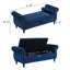 Banc repose-pieds rectangulaire Velvet-2062877756