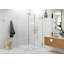 78" H Pivot Frameless Shower Door-46183622