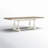 Iestyn Extendable Trestle Dining Table-451068536