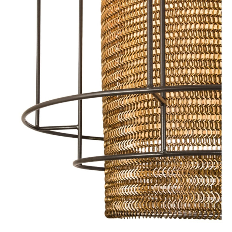 Maille 4 - Light Chandelier, 130" H x 39" W x 39" D