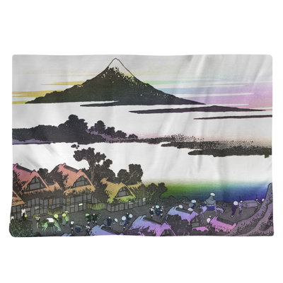 Katsushika Hokusai Abstract Rectangle Placemat