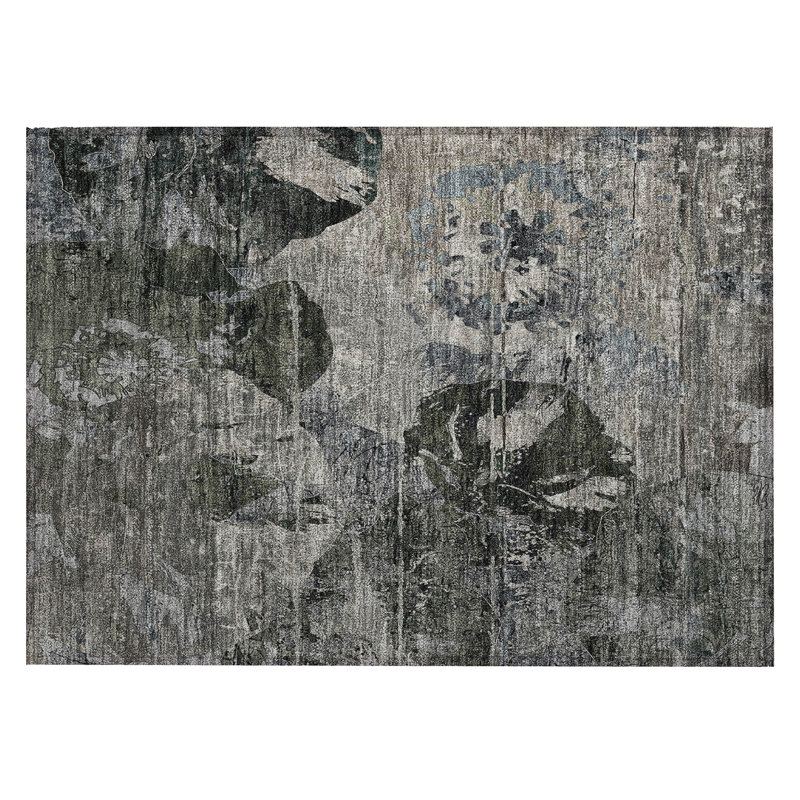 Fordingbridge Washable Abstract Indoor / Outdoor Rug, Rectangle 1'8" x 2'6"
