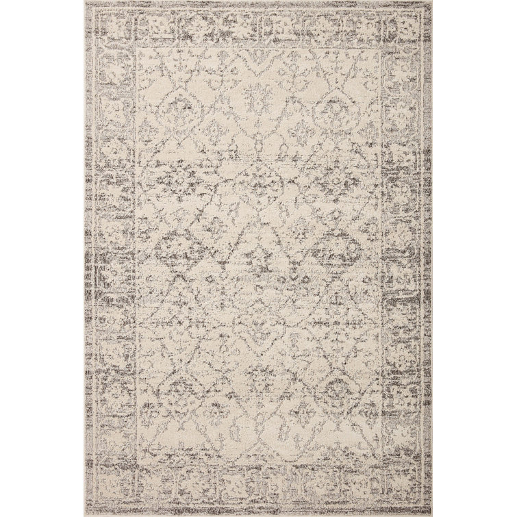 Magnolia Home by Joanna Gaines x Loloi Gigi Ivory / Stone Area Rug