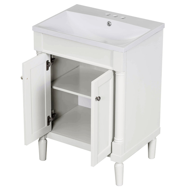 Meuble-lavabo simple avec plateau Dudziak