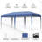 Outsunny Pop Up Canopy Tent, Heavy Duty Tents for Parties, Outdoor Instant Gazebo Sun Shade Shelter with Carry Bag, for Catering, Events, Wedding, Backyard BBQ-116011030-116011032