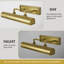 3-Light 18" Dimmable Wall Mounted Sconce Picture Light-876515384