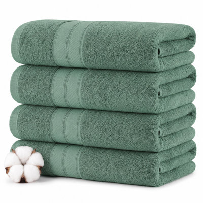 Modern Threads 4-Pack SpunLoft™ Bath Sheet Set