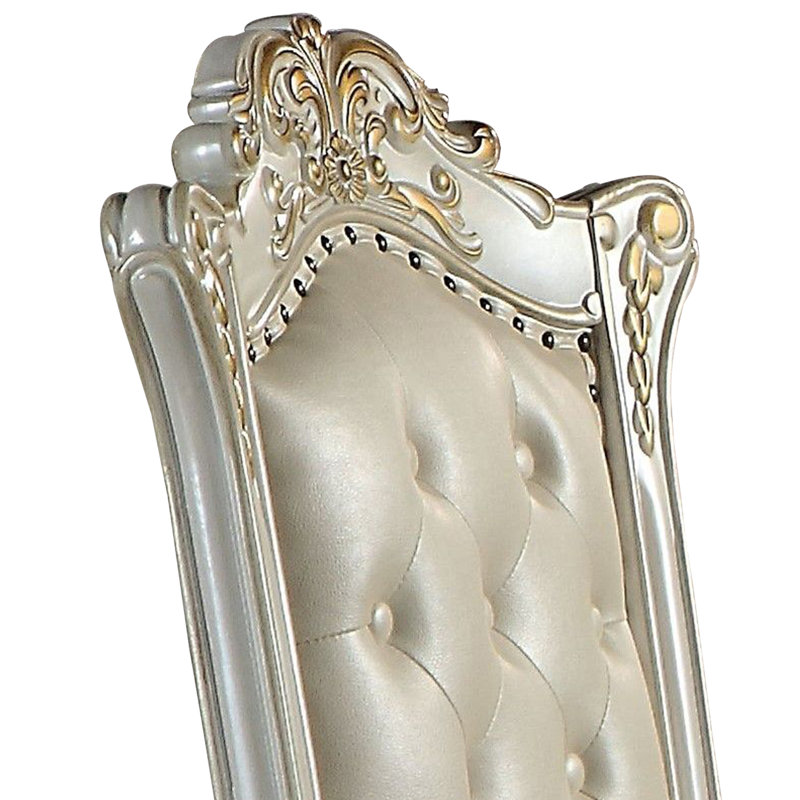 Cabildo Upholstered Side Chair in Antique Pearl (Set of 2)