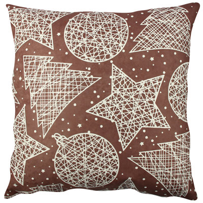 Leola Christmas Cushion with Filling