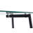 51.2" Tempered Glass Rectangular Dining Table with Metal Legs for Kitchen, Dining & Living Room-1713756605